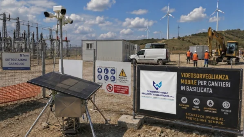 videosorveglianza per cantieri mobile in basilicata